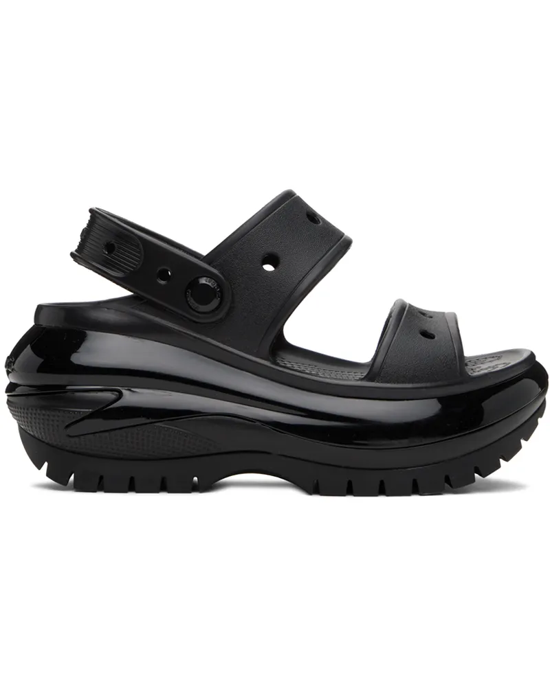 Crocs Black Mega Crush Sandals Black