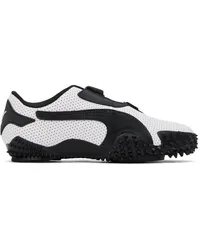 Puma White & Black Mostro Perf Sneakers Puma