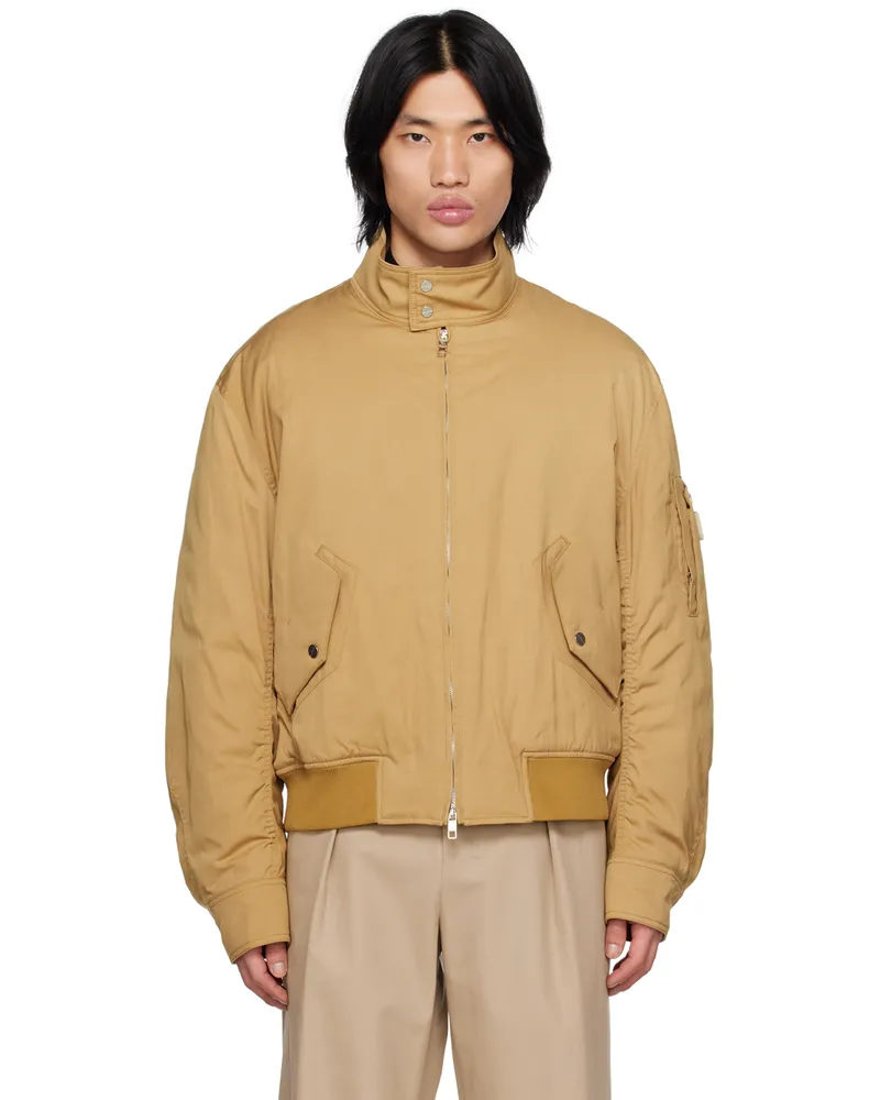 Wooyoungmi Tan Harrington Jacket Camel