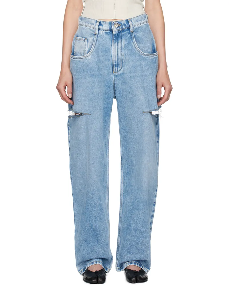 Maison Margiela Blue Slash Jeans 470