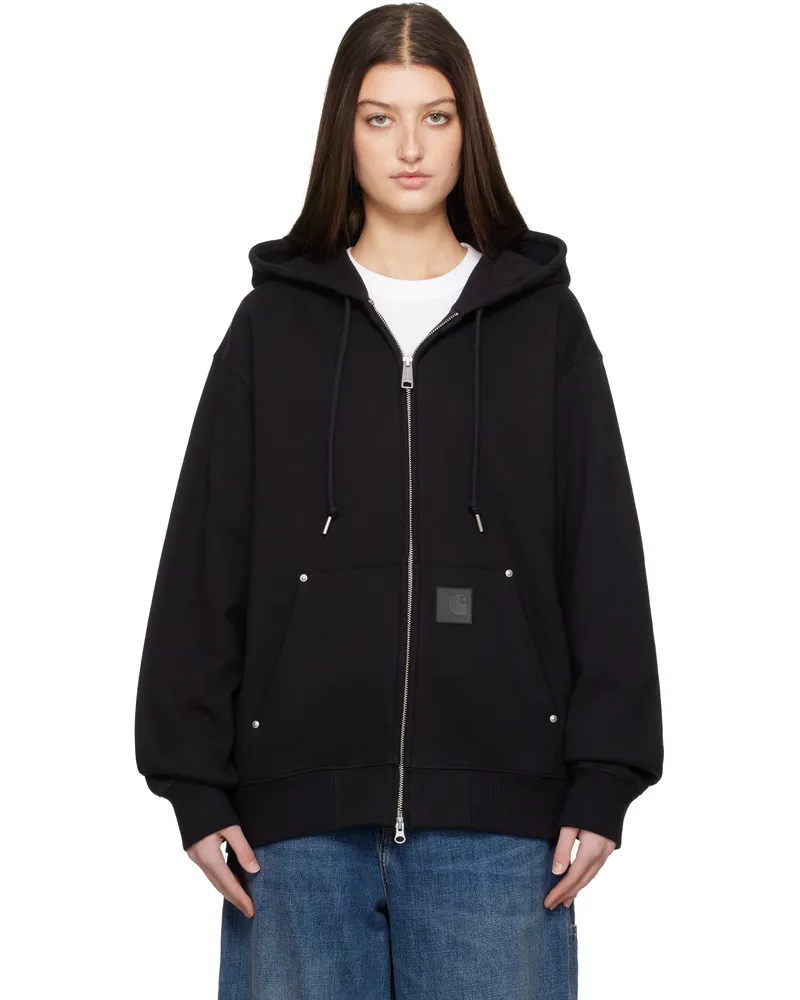 Carhartt WIP Black Eldon Hoodie Black