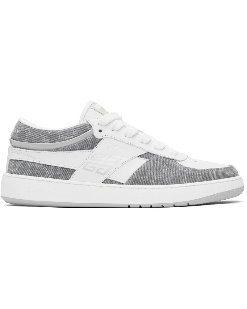 Givenchy White & Gray G Move Sneakers 069-grey