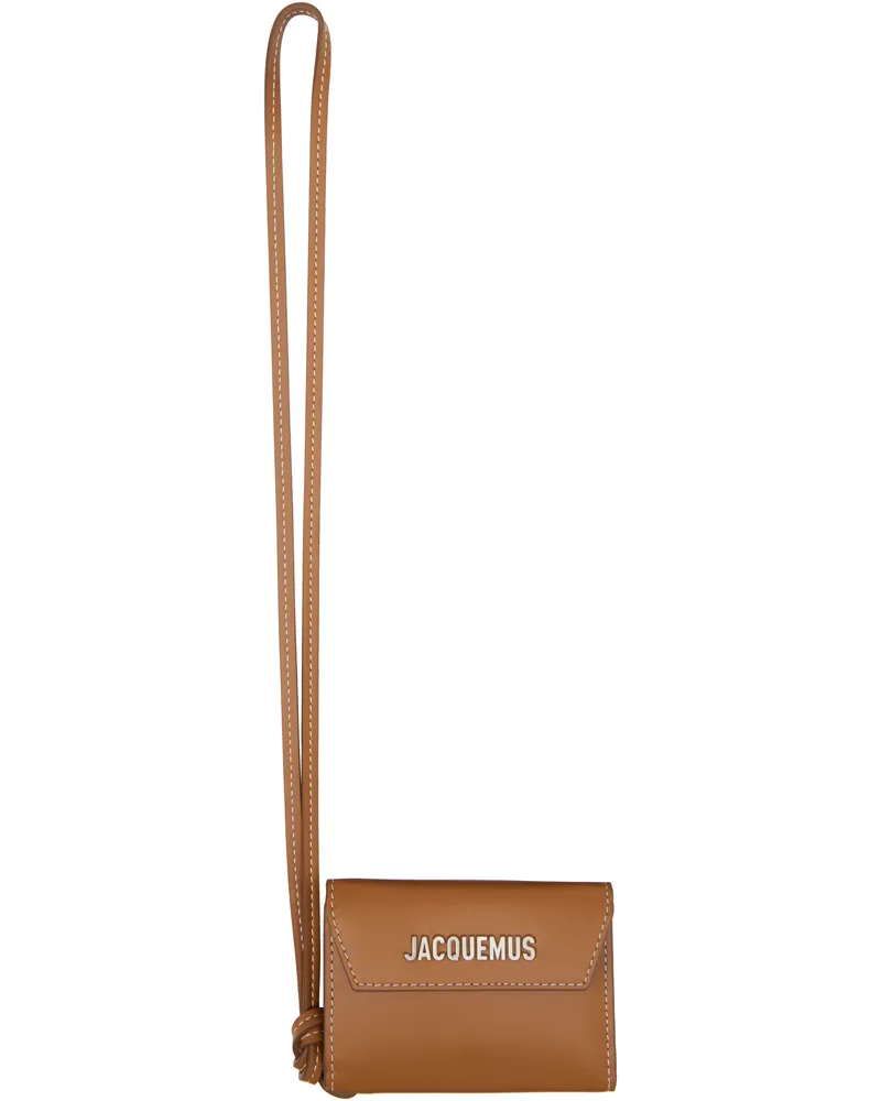 Jacquemus Tan 'The Jacquemus' Wallet 811