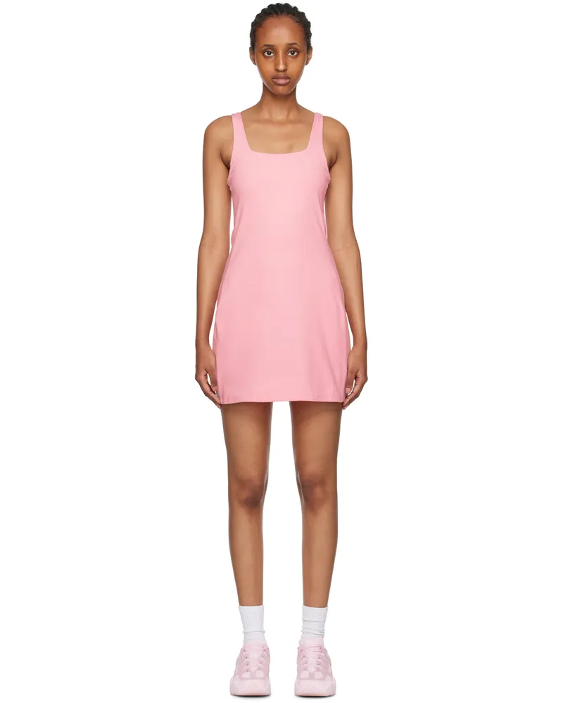 Girlfriend Collective Pink Tommy Dress Candy