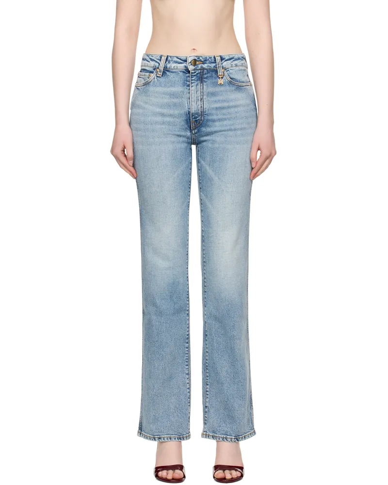 Amiri Blue Slim Jeans Stone