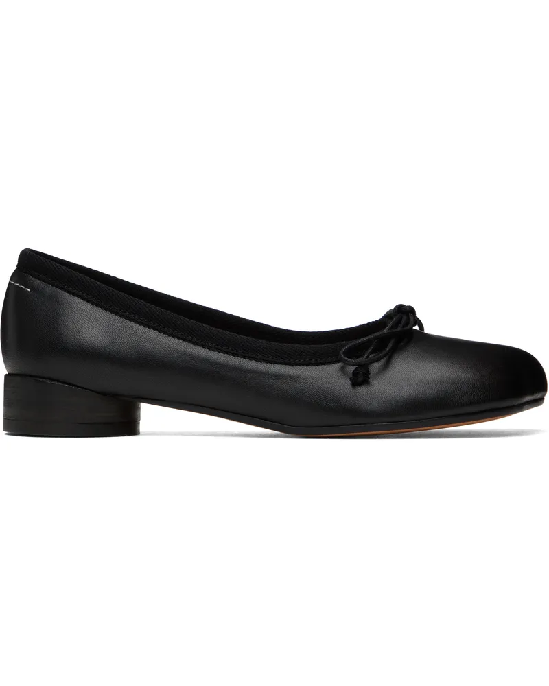 Maison Margiela Black Anatomic Classic Ballerina Flats T8013