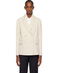 Max Mara Off-White Scrigno Blazer White