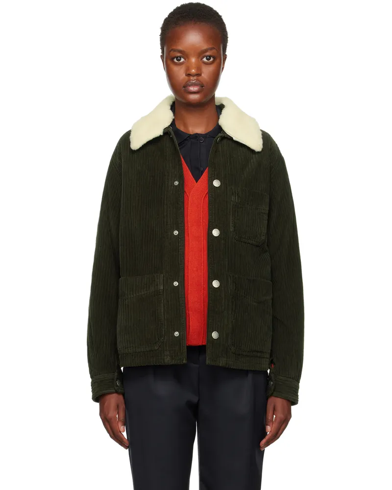 A.P.C. Khaki Juliana Jacket Jaa