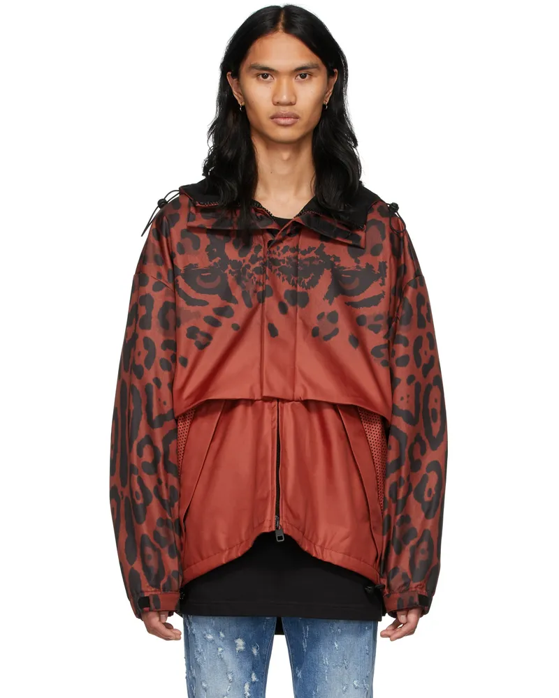 Dolce & Gabbana Red Polyester Jacket Hrtyn