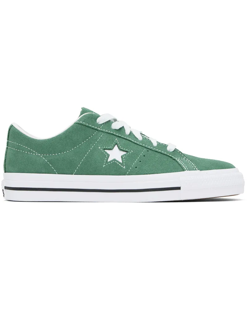 Converse Green CONS One Star Pro Sneakers Admiral