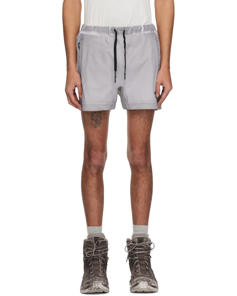 Boris Bidjan Saberi Gray SW1 Swim Shorts Light