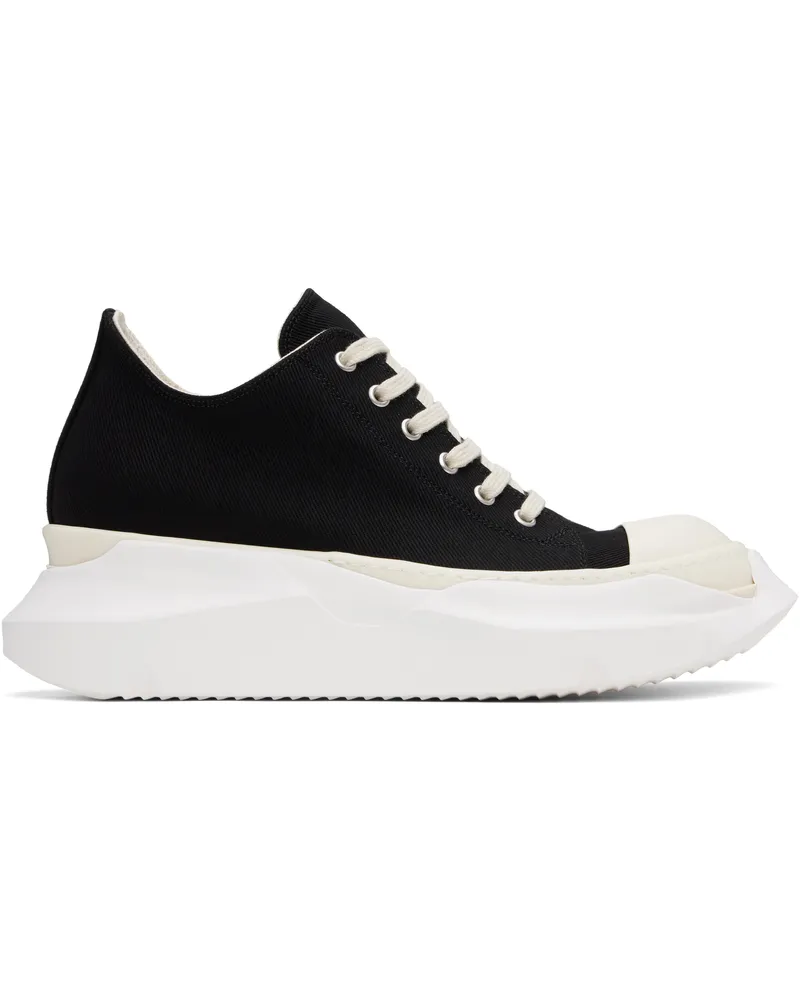 DRKSHDW by Rick Owens Black Hollywood Abstract Low Sneaks Sneakers