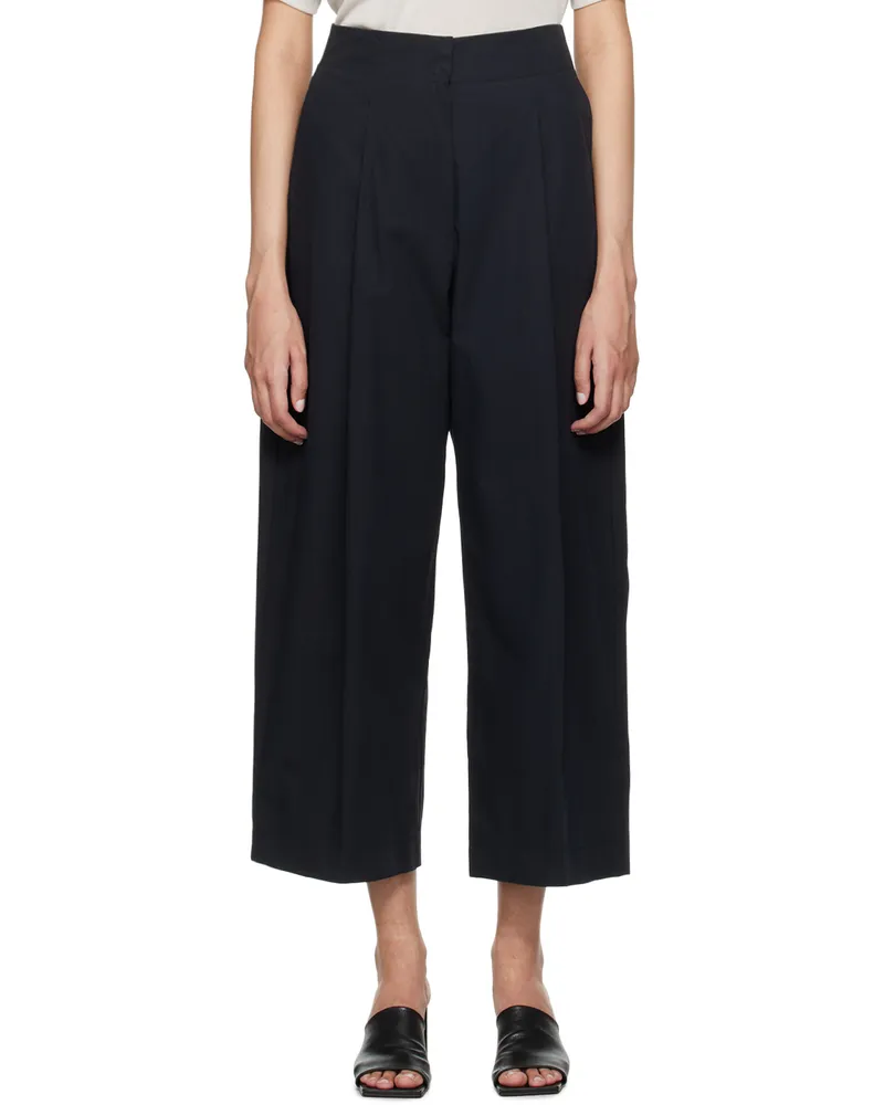 Studio Nicholson Black Dordoni Trousers Black