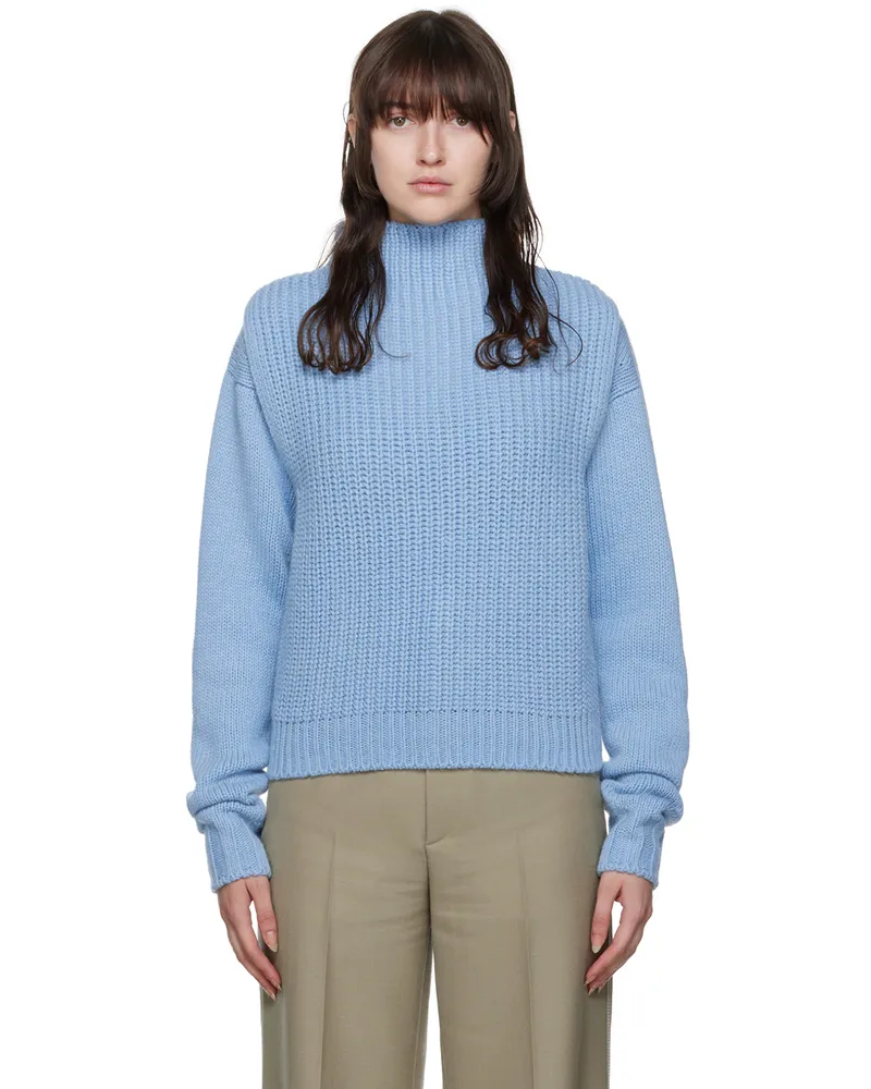 LE 17 SEPTEMBRE Blue Layered Sweater Set Blue