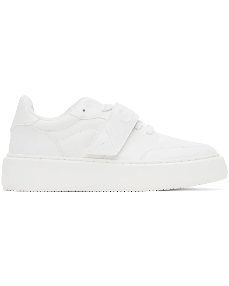 Ganni White Sporty Mix Sneakers 135