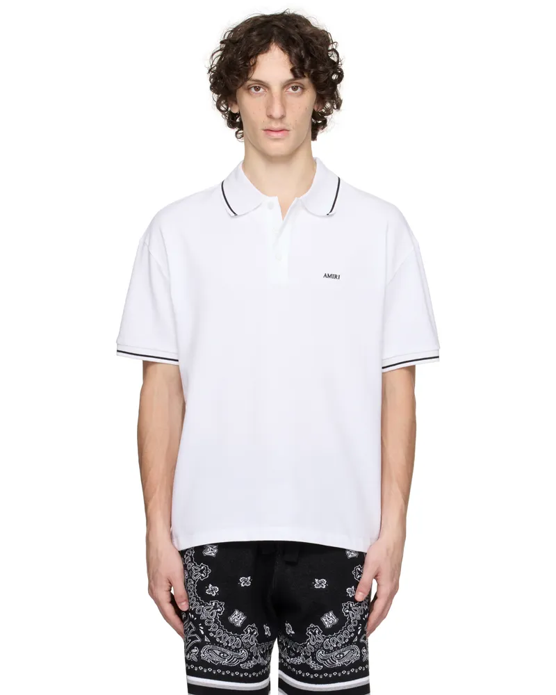 Amiri White 'AMIRI' Polo White