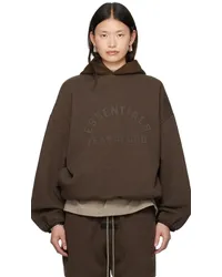 Fear of God Brown Bonded Hoodie Heather