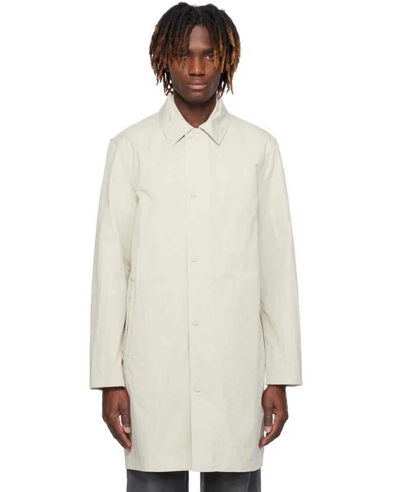 Belstaff Beige Drill Coat Stone