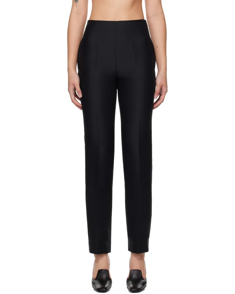 GIA STUDIOS Black Gale Trousers Black
