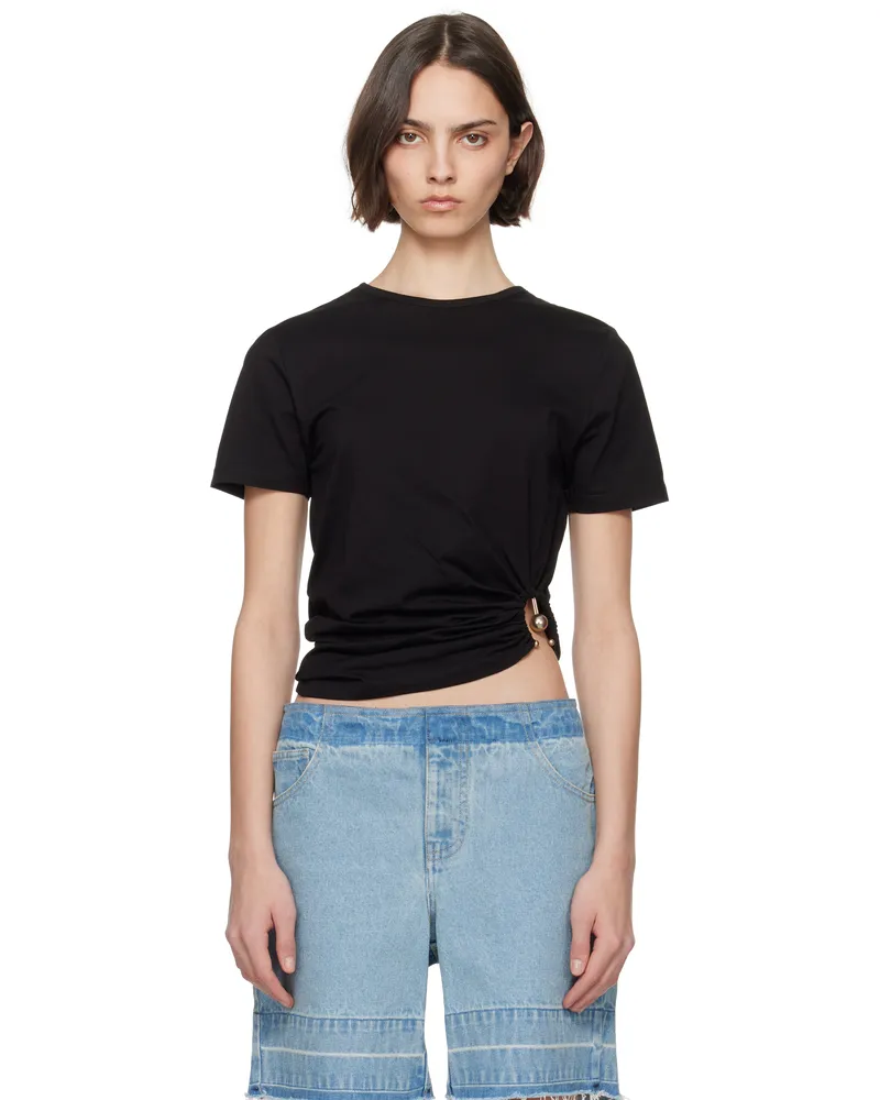 Christopher Esber Black Orbit T-shirt Black