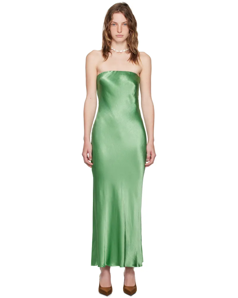 bec & bridge Green Moon Dance Maxi Dress Green