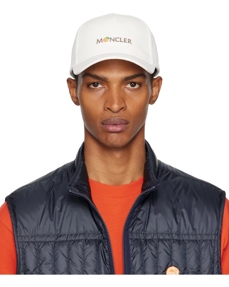 Moncler Moncler x Gilga Farm White Baseball Cap 037-white