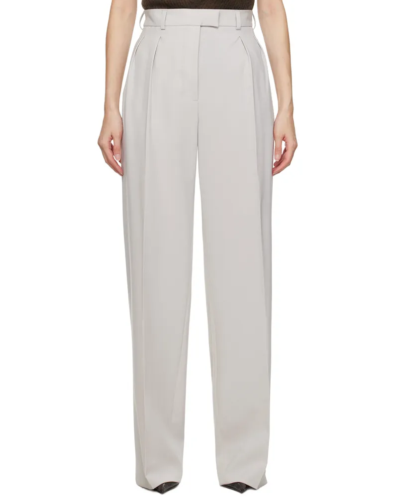 16ARLINGTON Gray Herus Trousers Putty