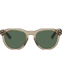 Gucci Brown Round-Frame Sunglasses Brown-brown-green