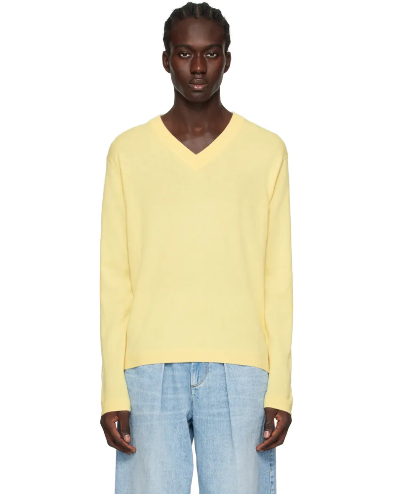 Lisa Yang Yellow 'The Clayton' Sweater Ls