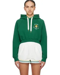 Casablanca Paris Green 'Casa Way' Hoodie Casa