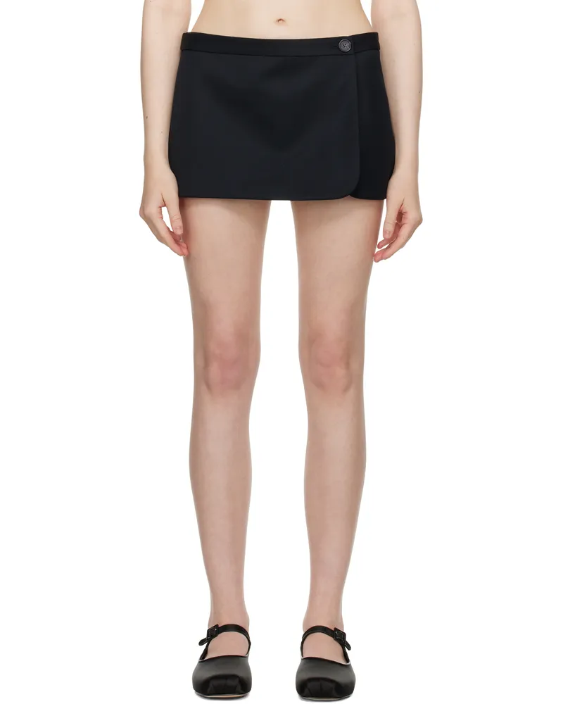 Sandy Liang Black Munchie Skort Black