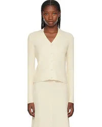 Joseph Beige Button Cardigan Ivory