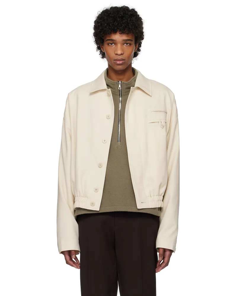 Jacquemus Beige La Croisière 'The Melao' Jacket 130