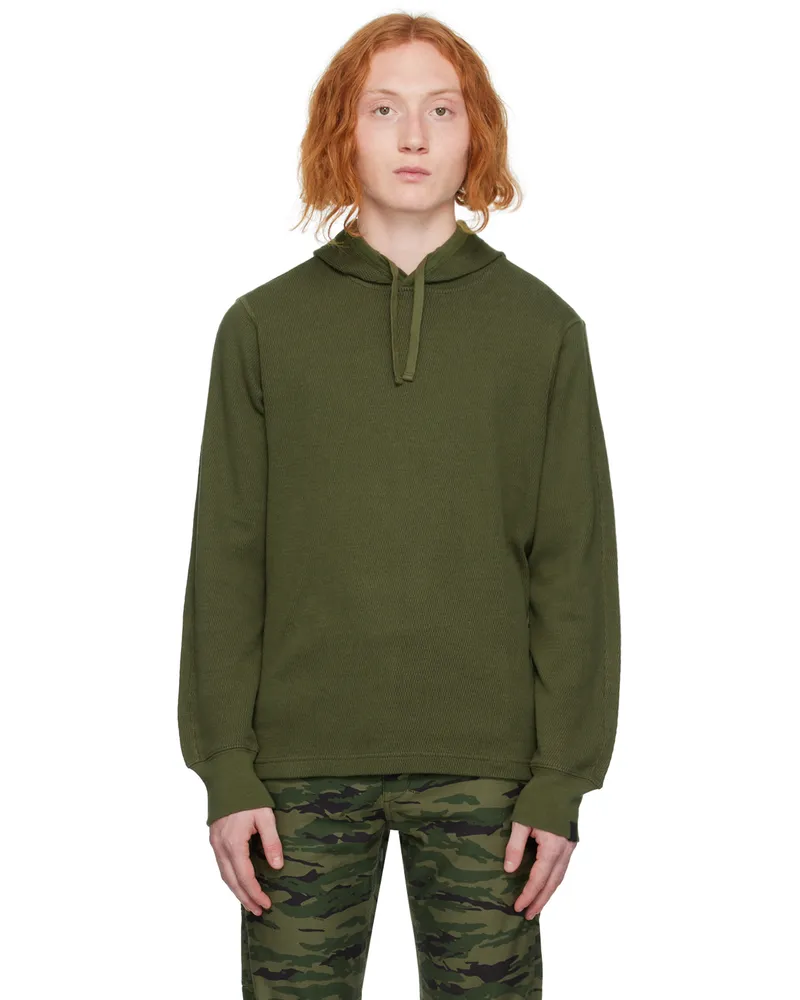 Rag & Bone Khaki Collin Hoodie Olive