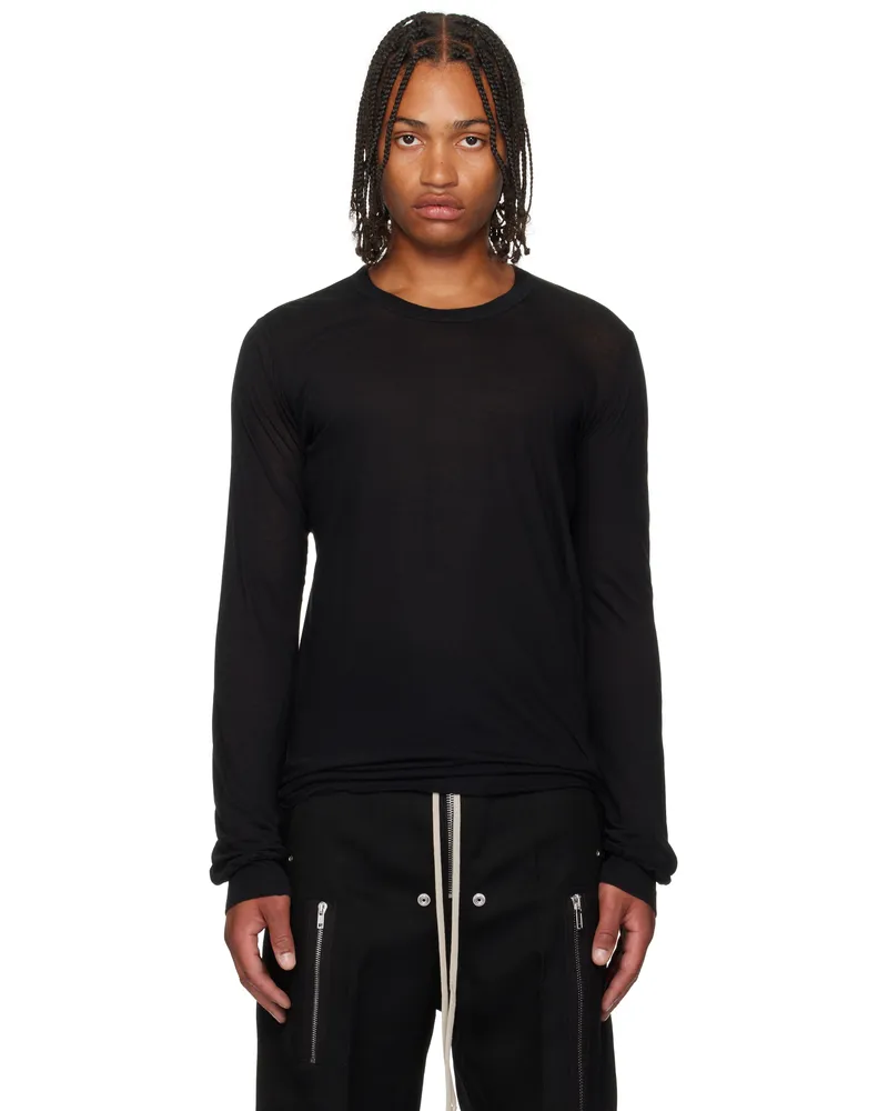 Rick Owens Black Concordians Basic LS T-shirt 09
