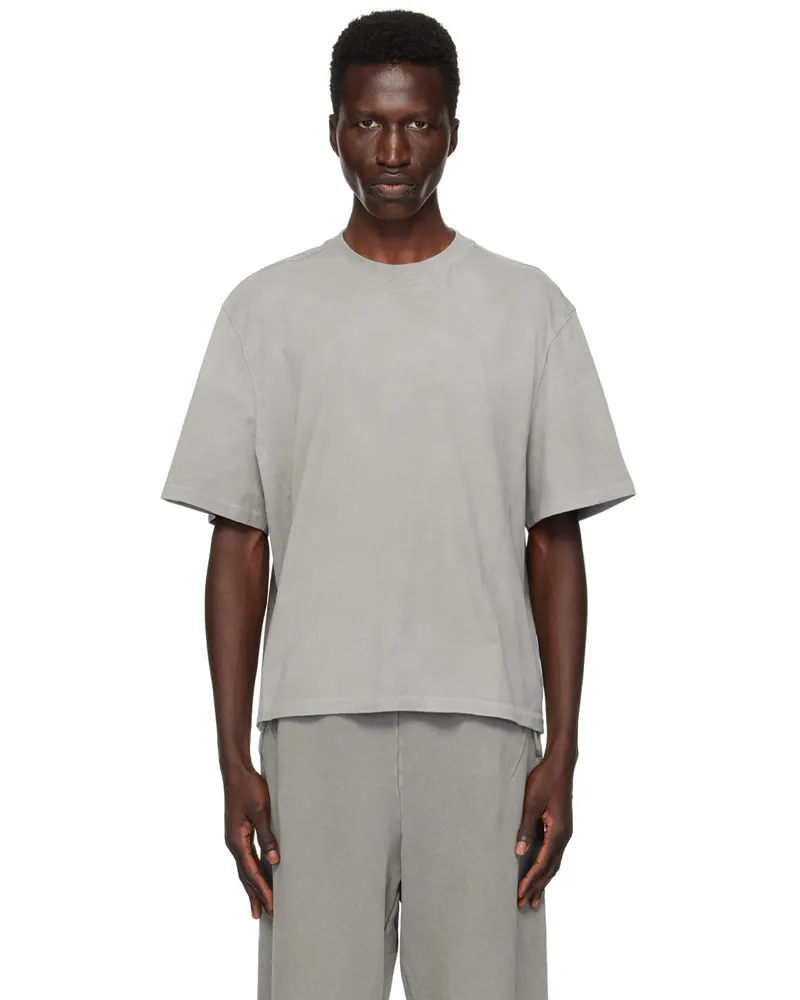 Entire Studios Gray Dart T-Shirt Rhino