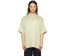Green Scalloped Shirt