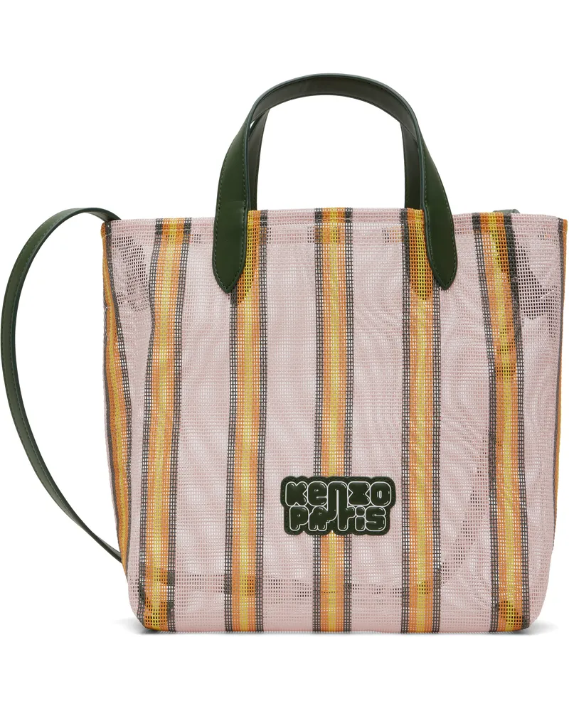 Kenzo Pink Kenzo Paris 'KENZO Coast Lines' Small Tote Faded