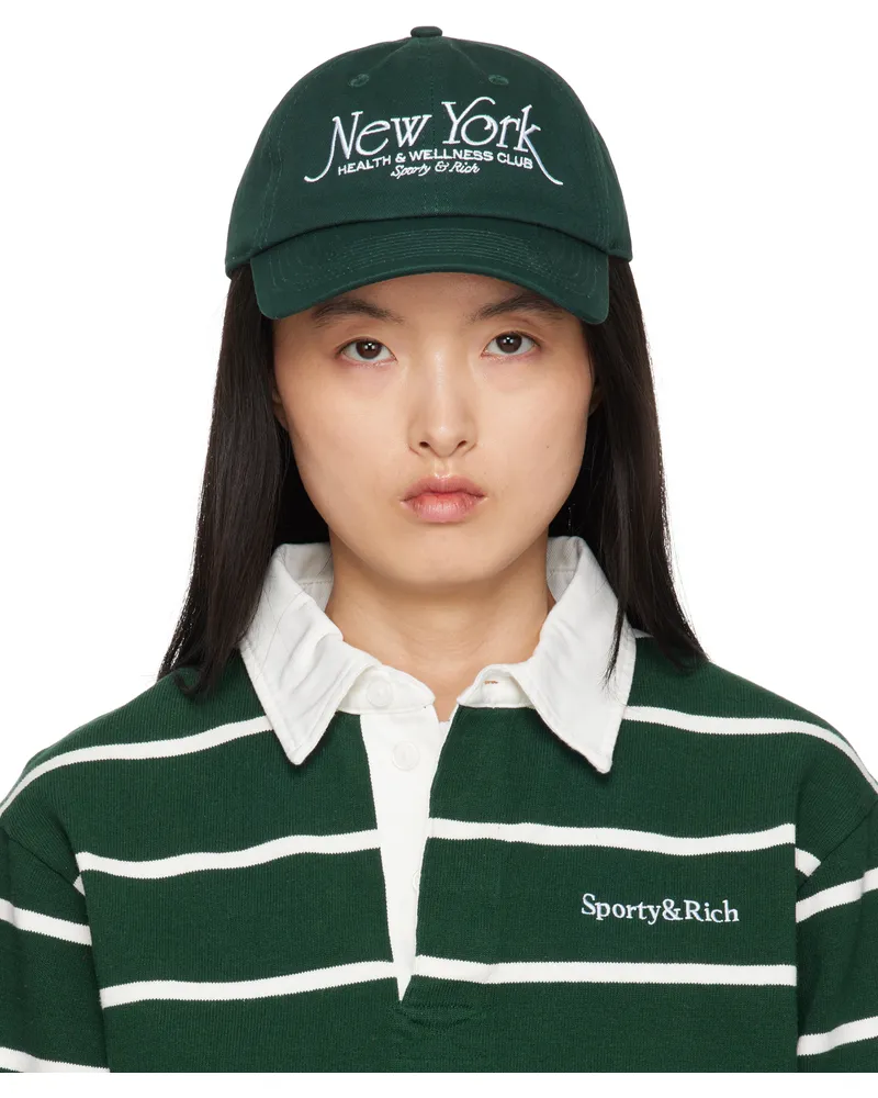 SPORTY & RICH Green NY 94 Cap 15