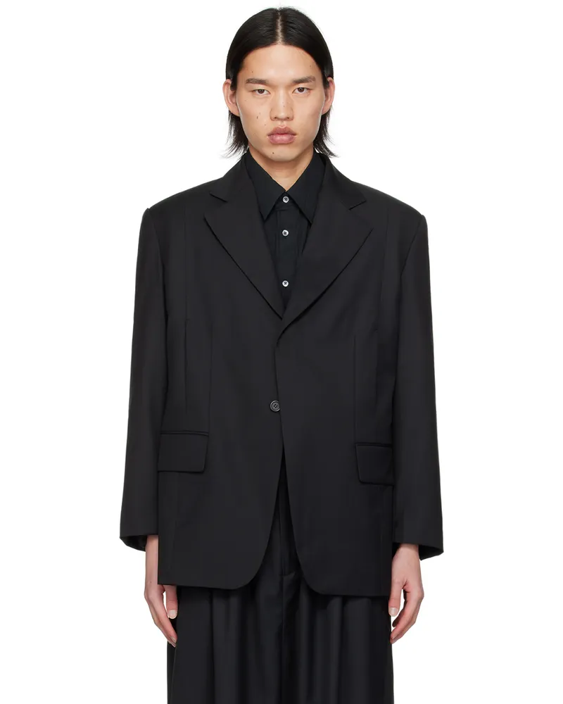 Youth Black Tailored Blazer Black