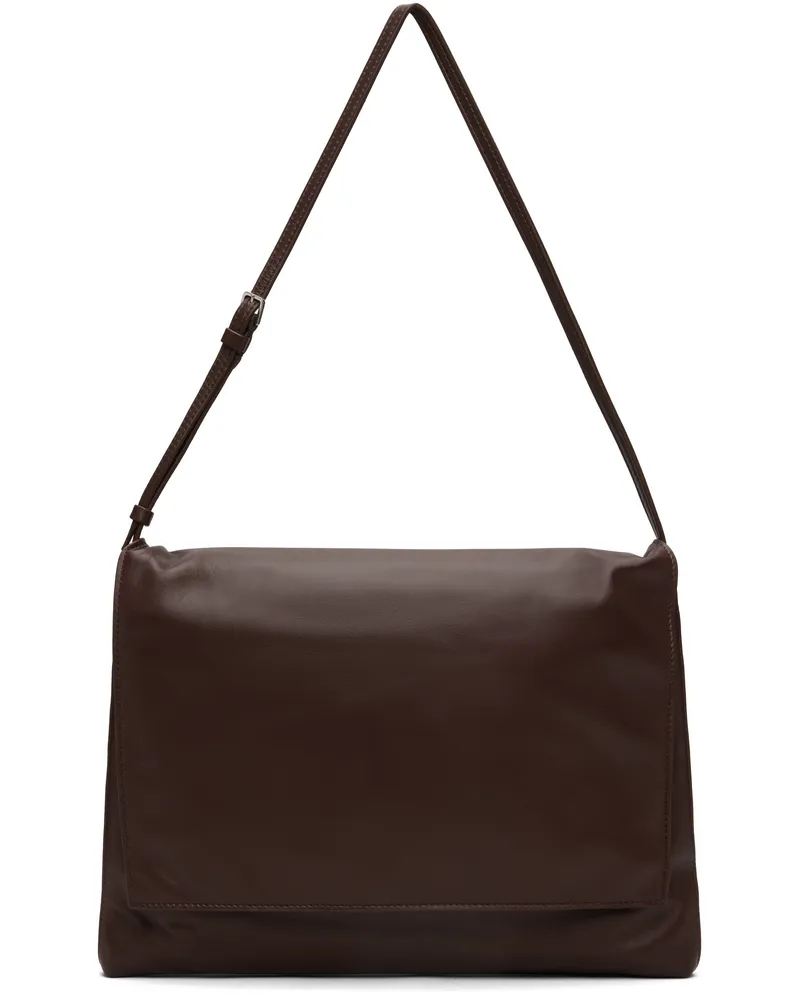 The Row Brown Nan Shoulder Bag Brms