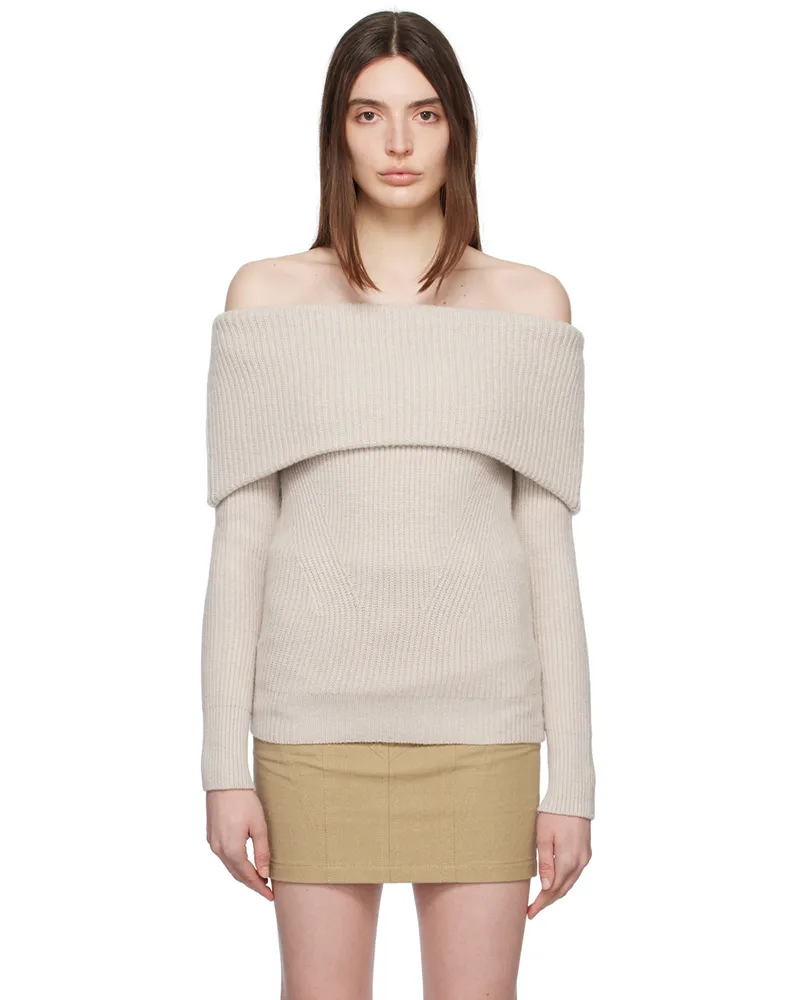 Isabel Marant Beige Baya Sweater 90be