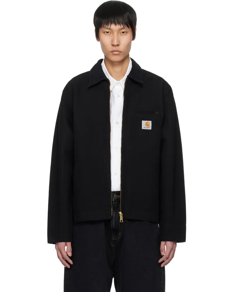 Carhartt WIP Black Spring Detroit Jacket 00e02