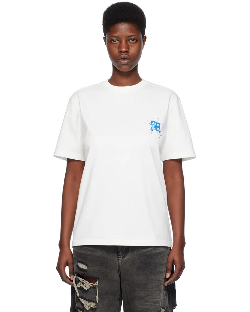 Adererror White Gemma T-Shirt Off-white