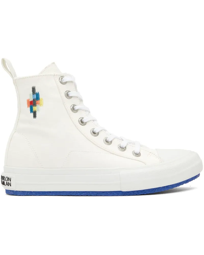 Marcelo Burlon | County of Milan White Cross Vulcanized Sneakers White