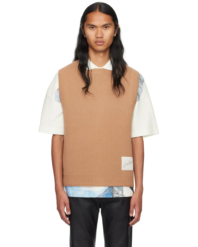 J.W.Anderson Tan Patch Vest 185