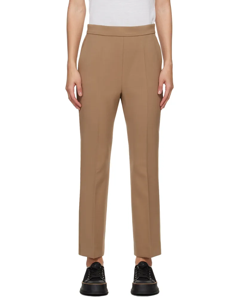Max Mara Tan Nepeta Trousers 24