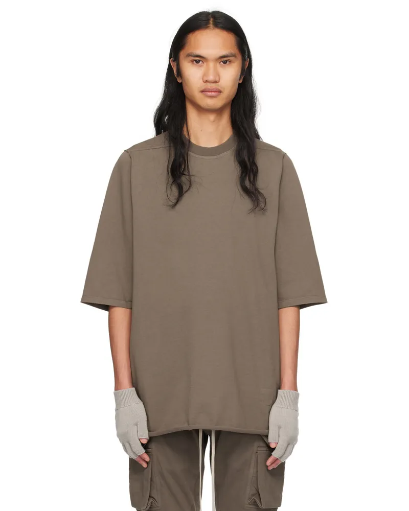 DRKSHDW by Rick Owens Gray Jumbo T-Shirt 34