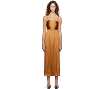 Brown Moreau Midi Dress