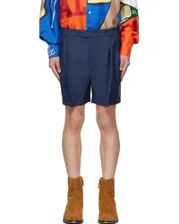 Bally Navy Bermuda Shorts Marine